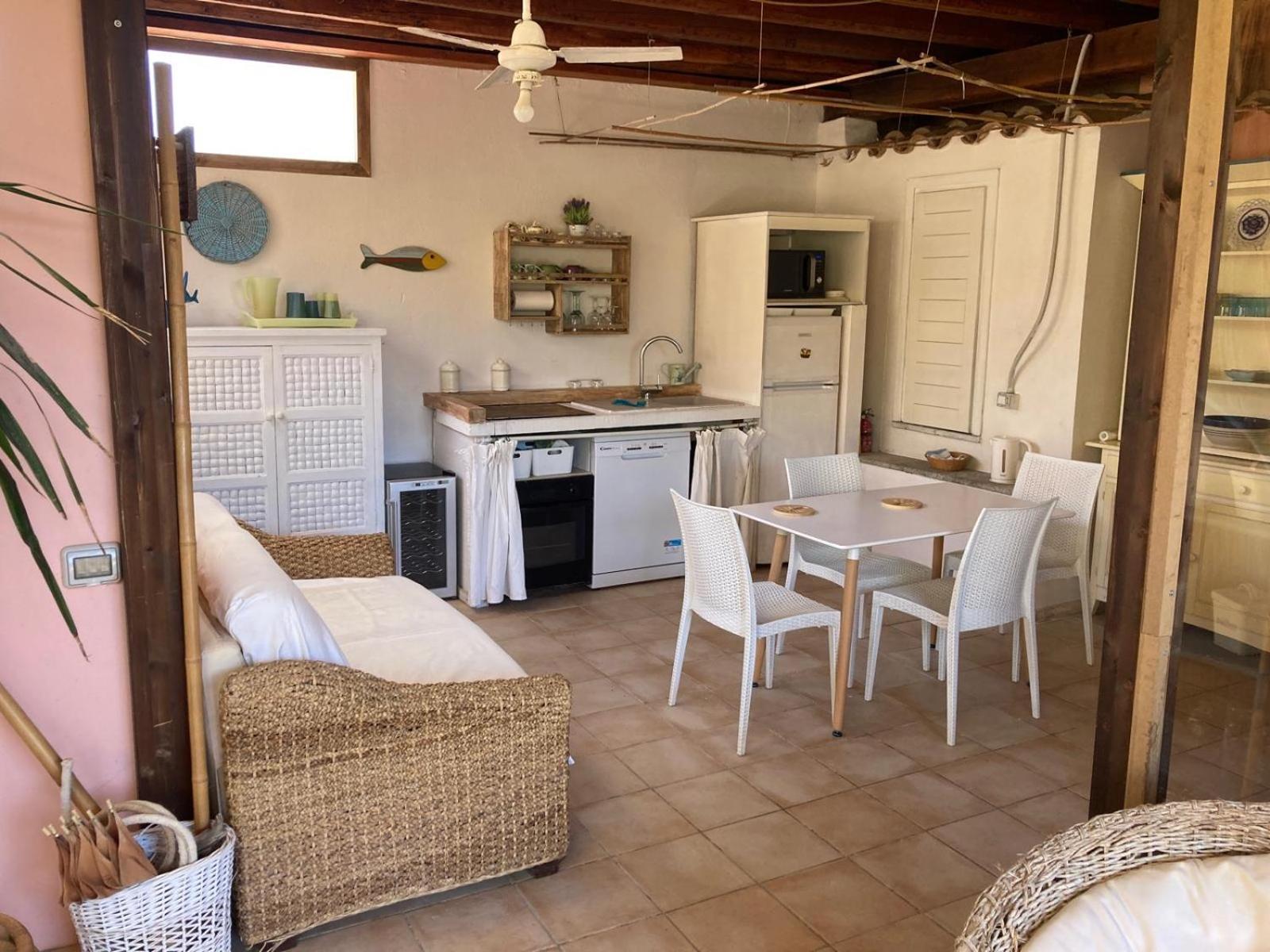 Villasimius Villetta A 300 Mt Dalla Spiaggia Buitenkant foto